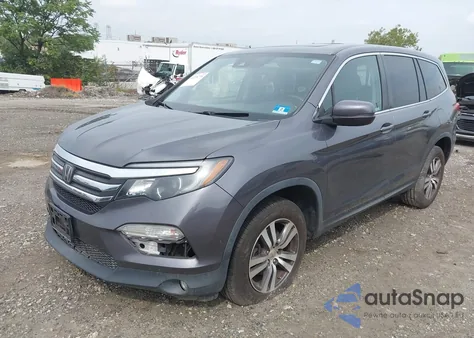 2018 Honda Pilot Ex-L из США, поврежденный, VIN 5FNYF6H67JB029754